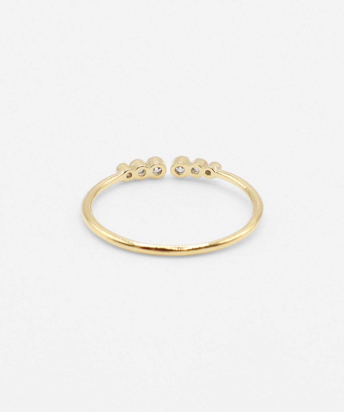 バイカラーオープンセットリング