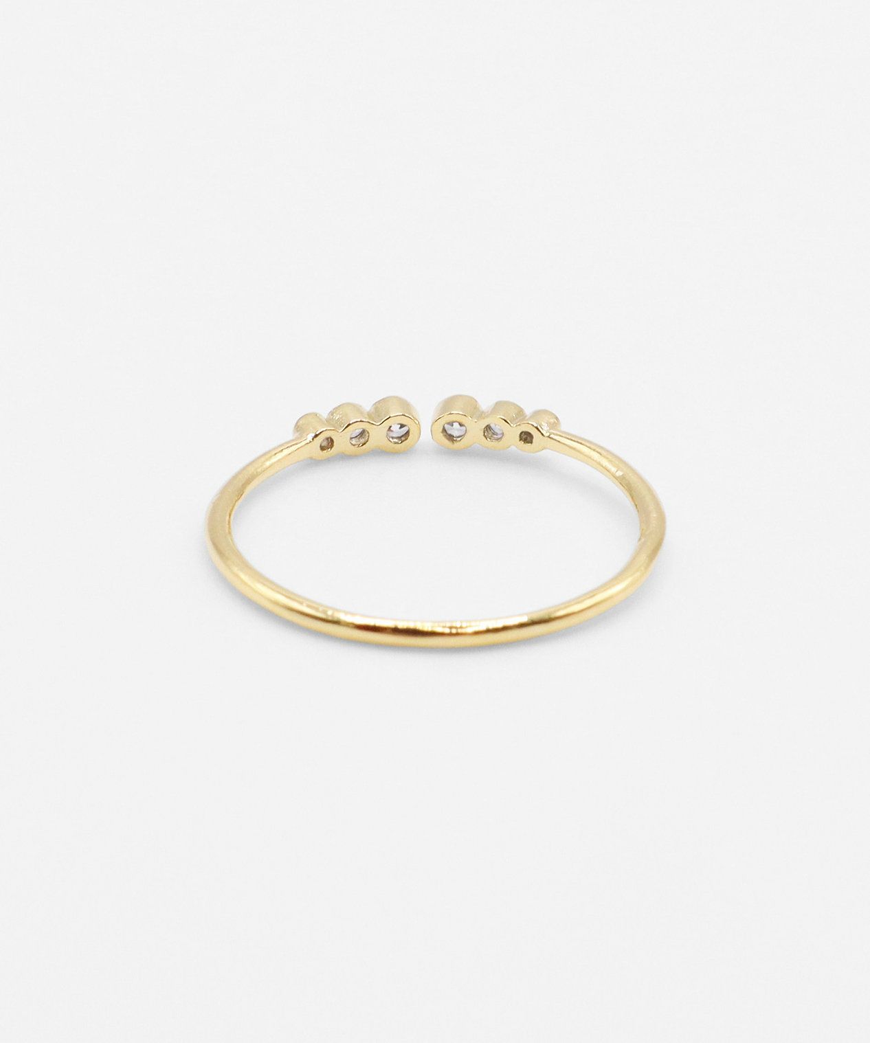 バイカラーオープンセットリング