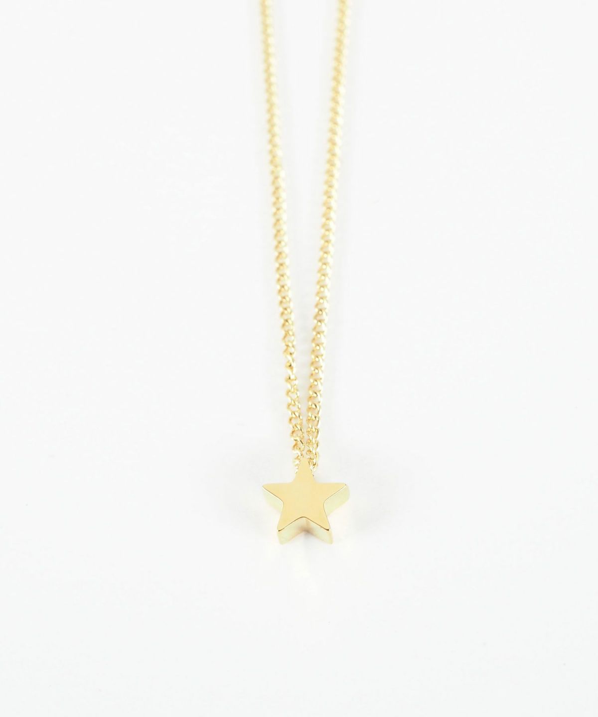 フラットスターステンレスプチペンダント