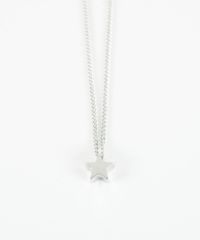 フラットスターステンレスプチペンダント