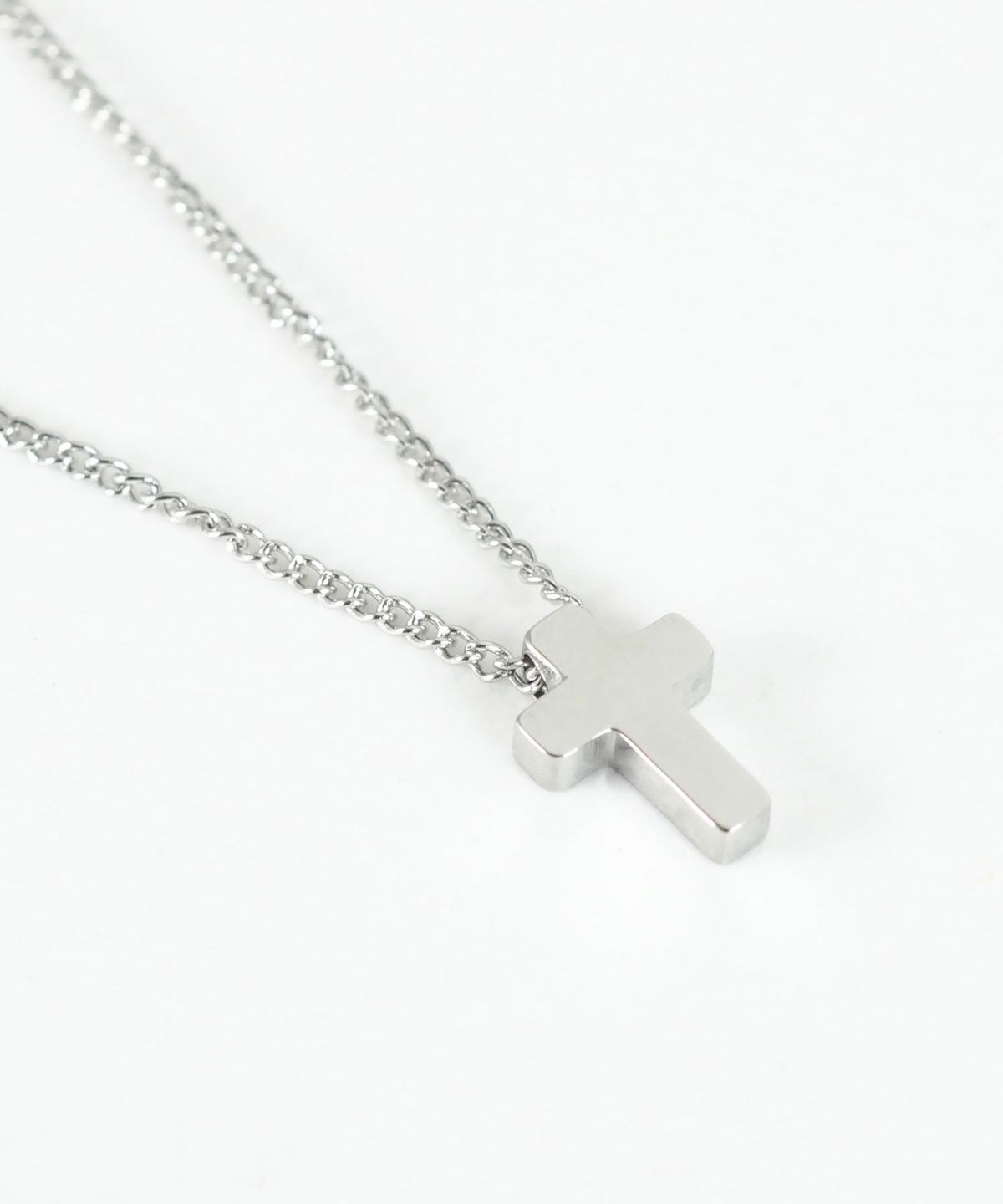 フラットクロスステンレスプチペンダント
