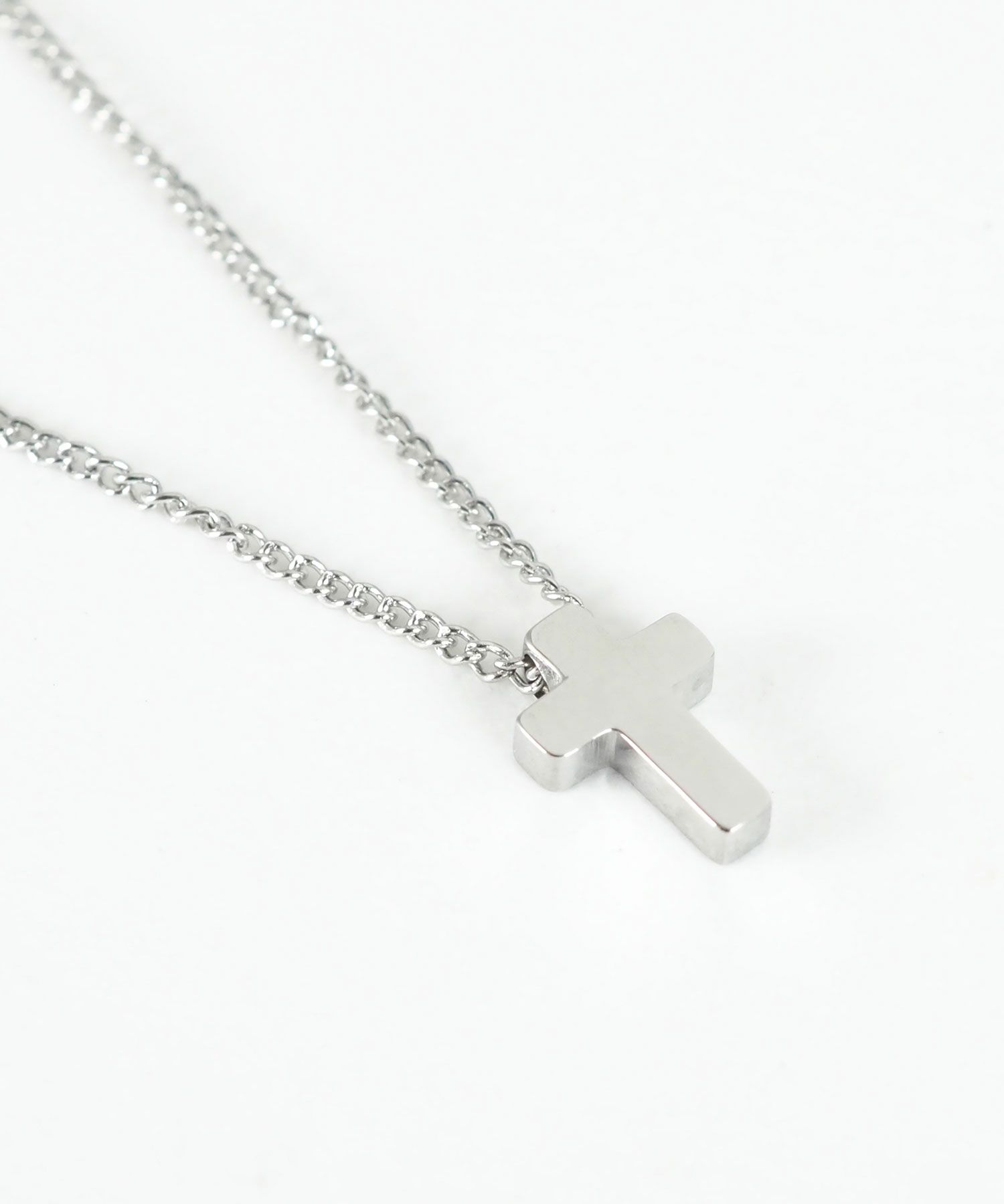 フラットクロスステンレスプチペンダント
