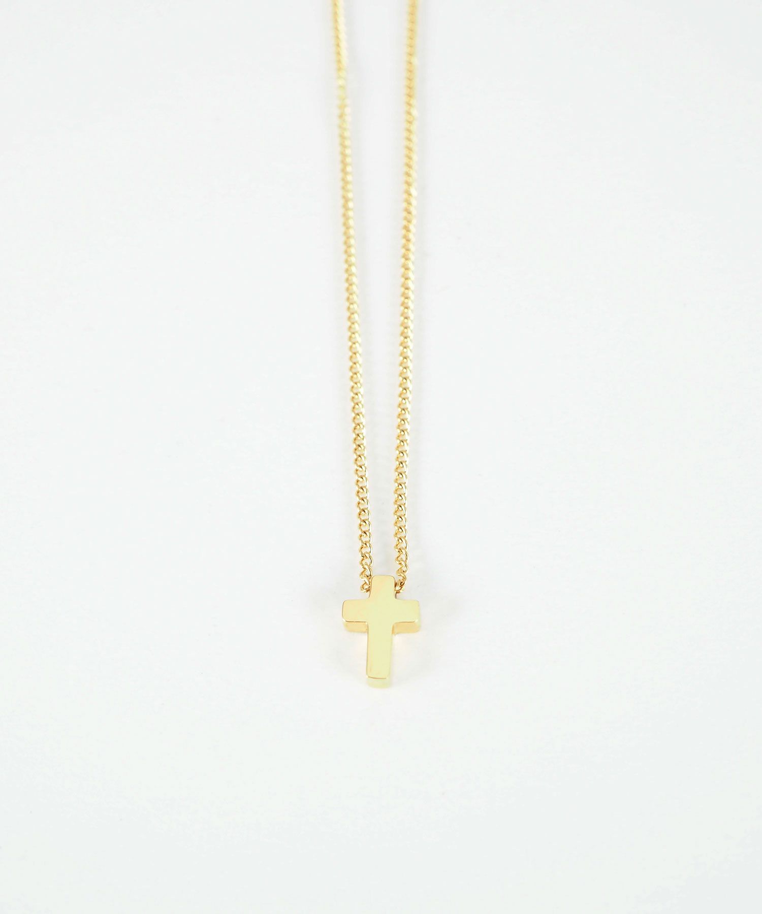 フラットクロスステンレスプチペンダント