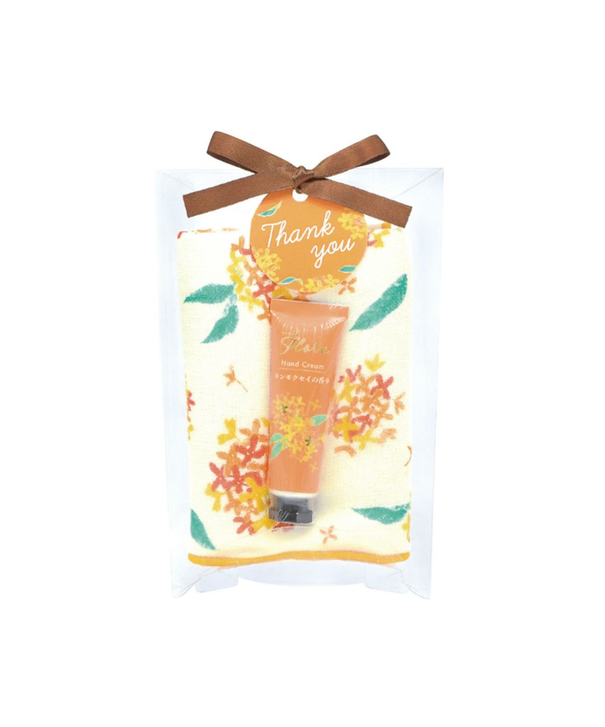 ウィズフローラ　ハンカチ＆ハンドクリームセット