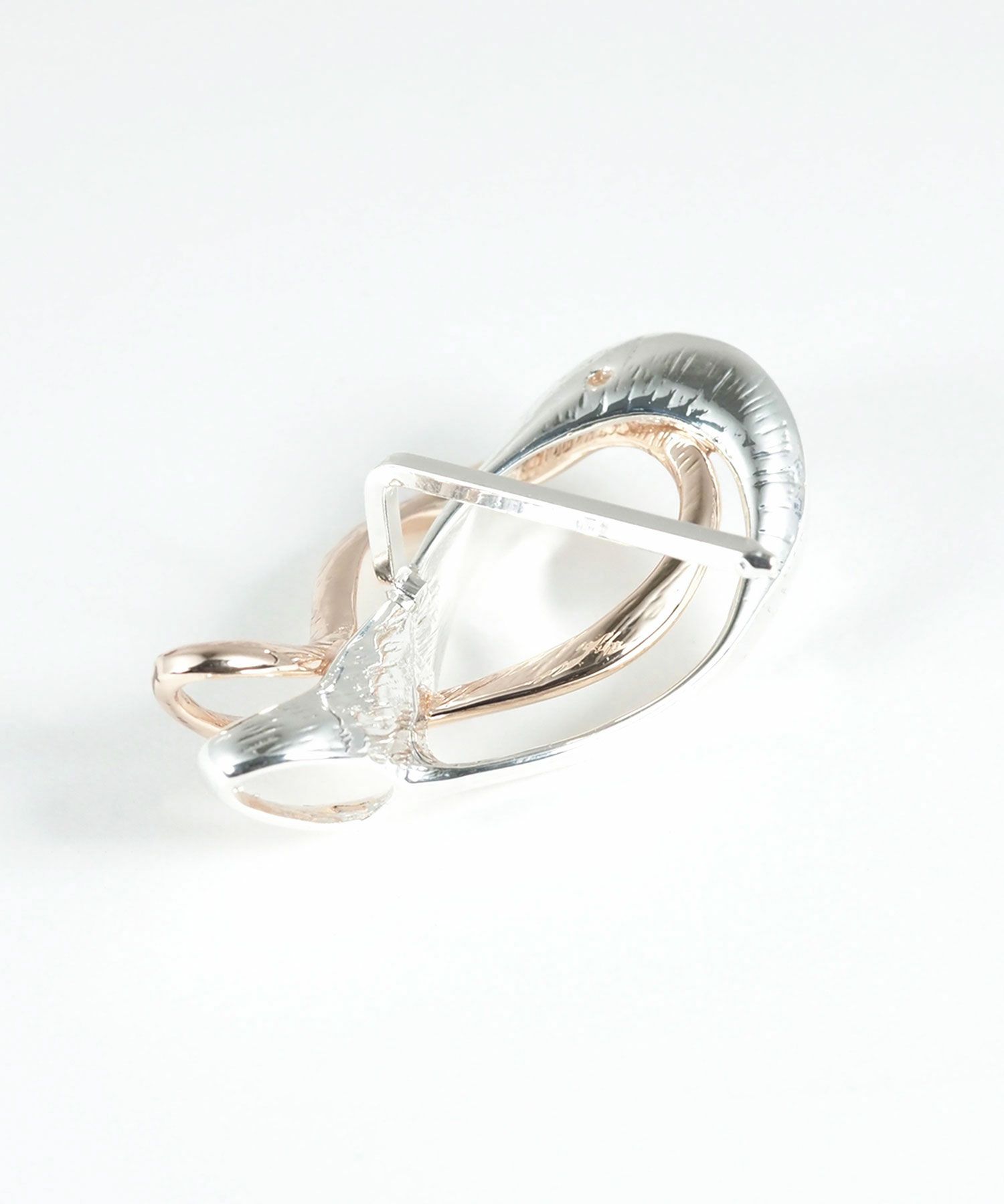 バイカラーメタルカーブラインポニーフック