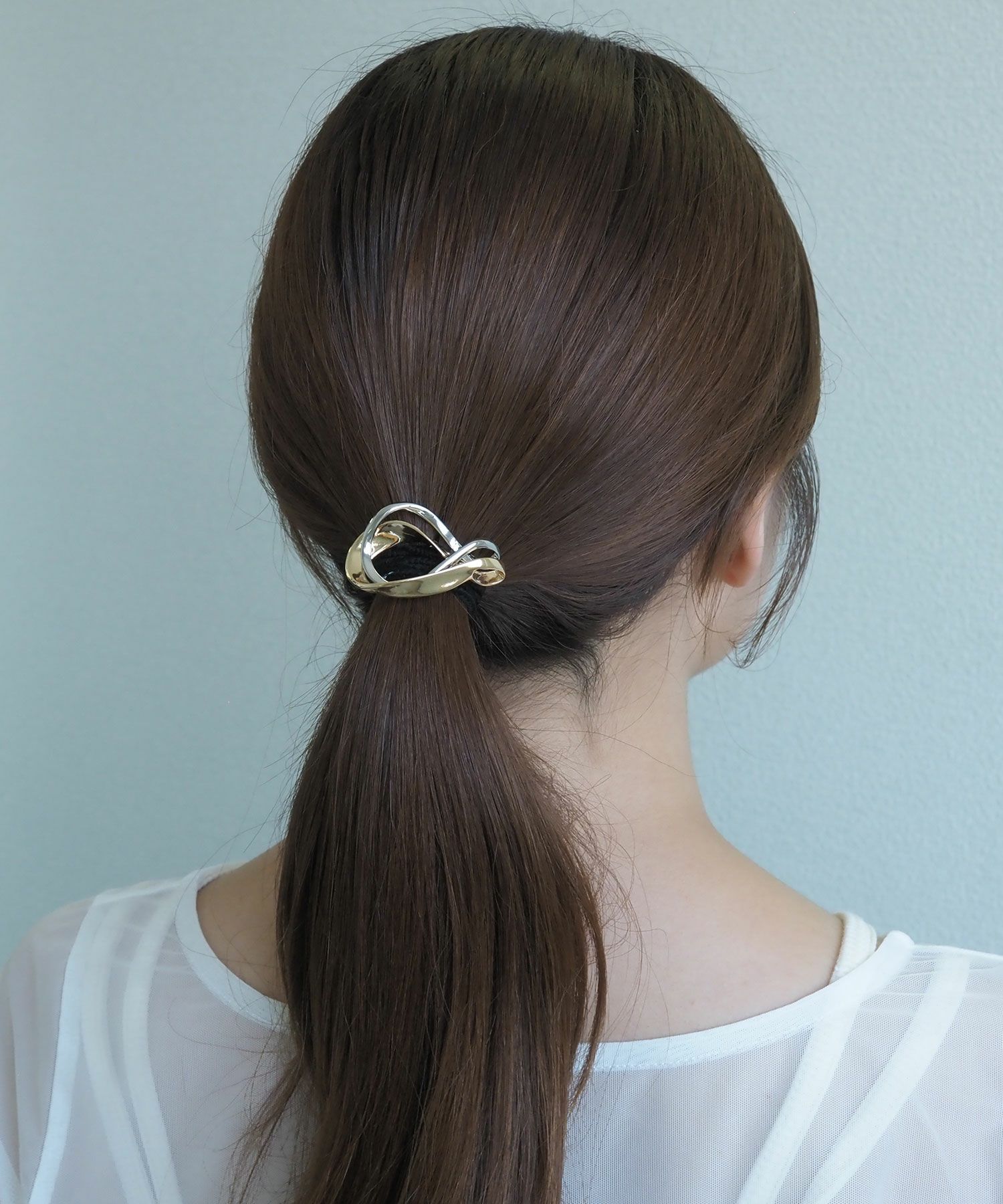 バイカラーメタルカーブラインポニーフック