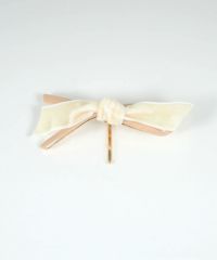 ミニベロアリボンラメポニーフック