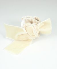 ベロアハーフリボンフック付きシュフィー