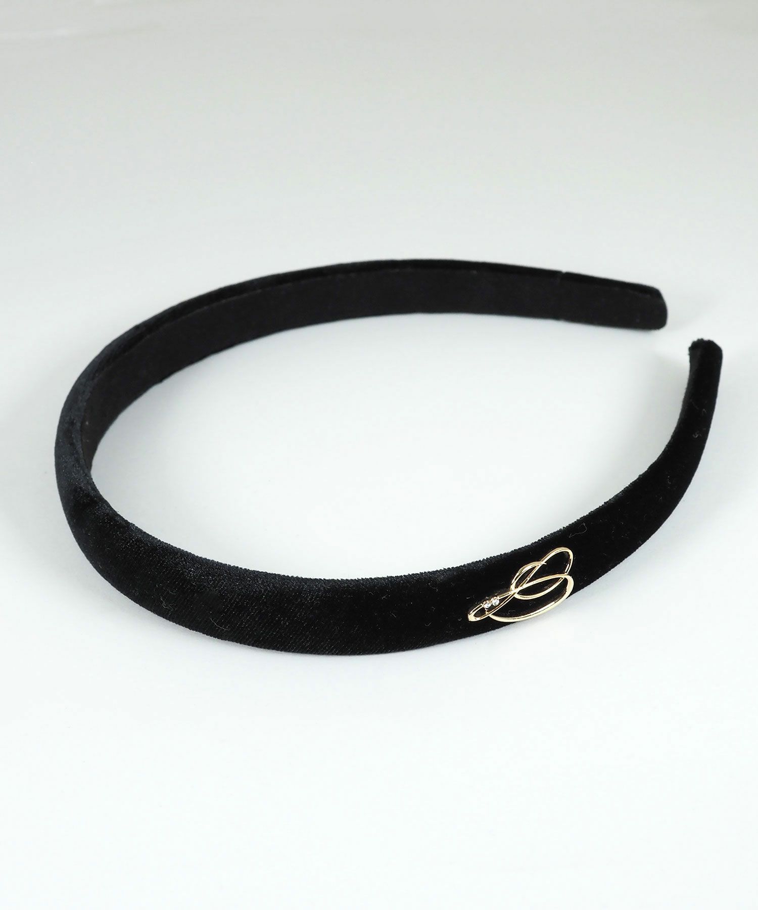 ベロアメタルポイントカチューシャ