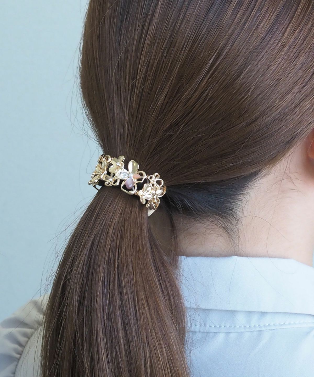 ミニロゴフラワーヘアリエル