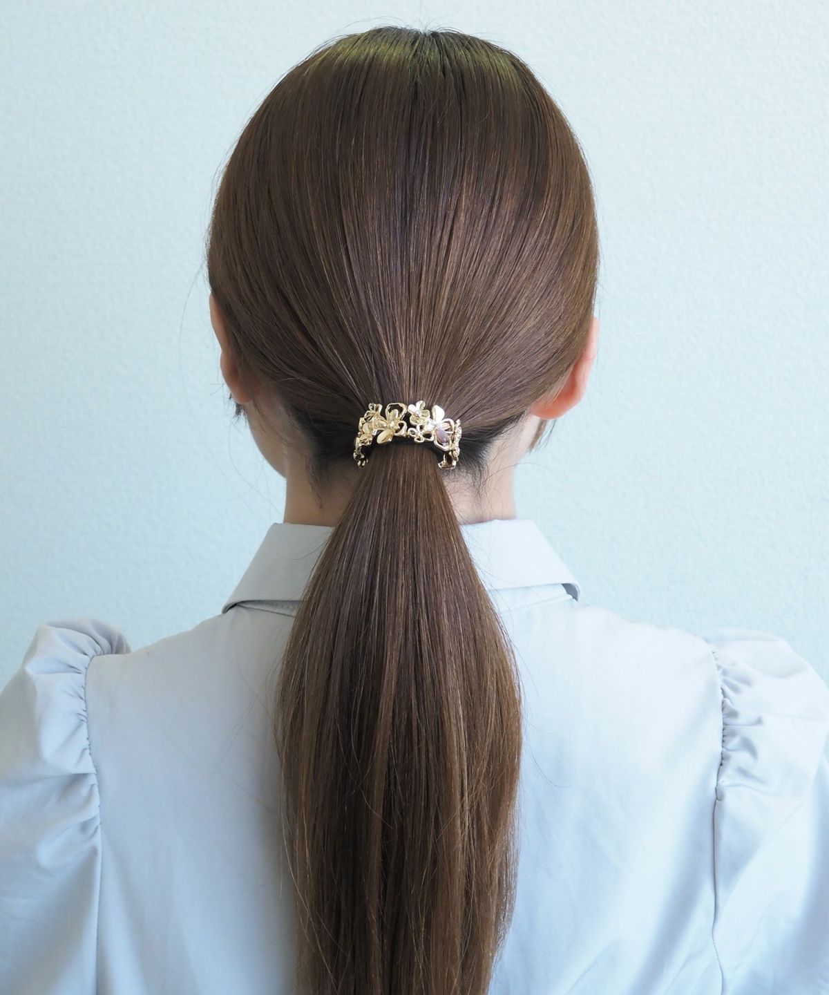 ミニロゴフラワーヘアリエル