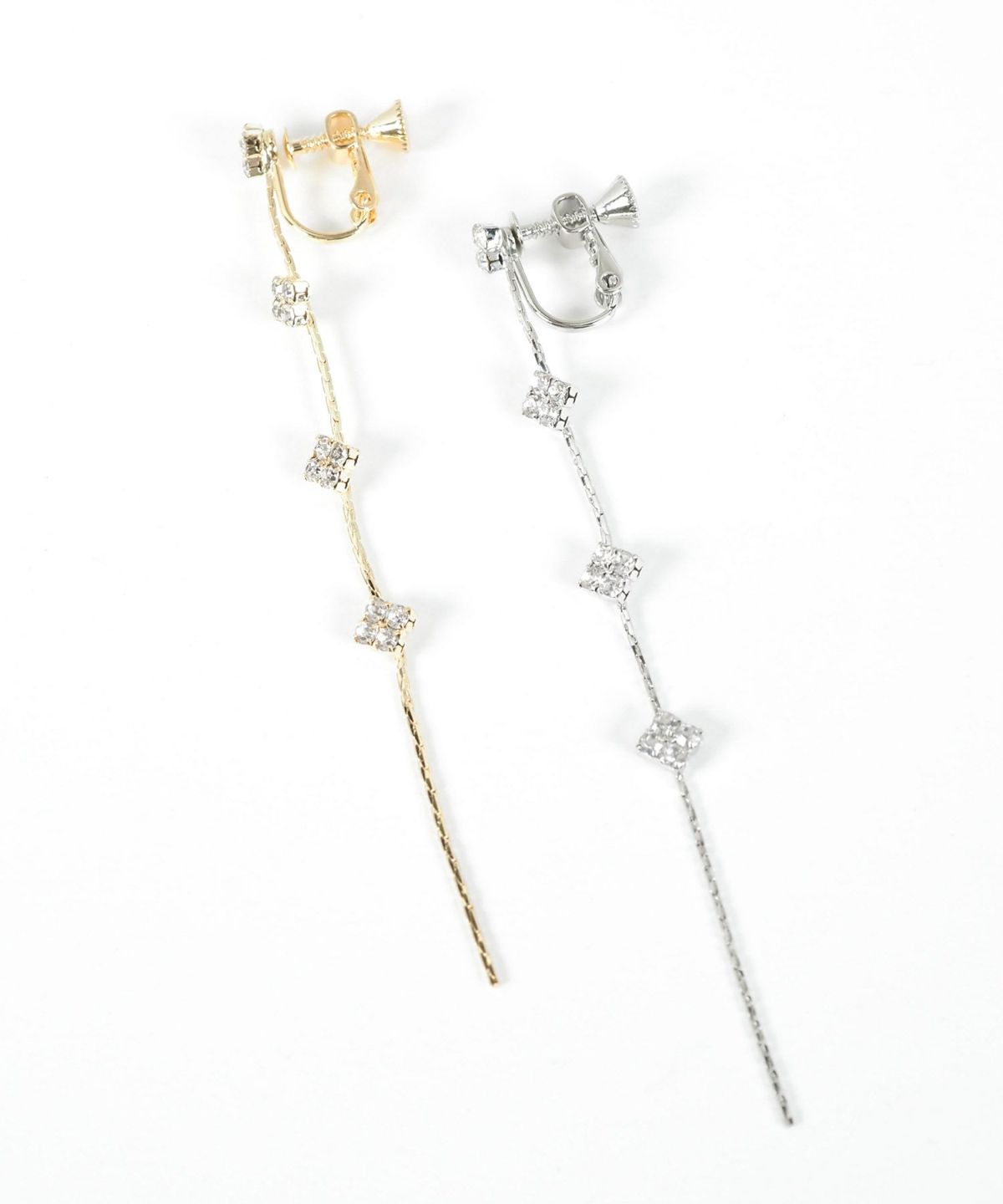 ダイヤストーンイヤリング