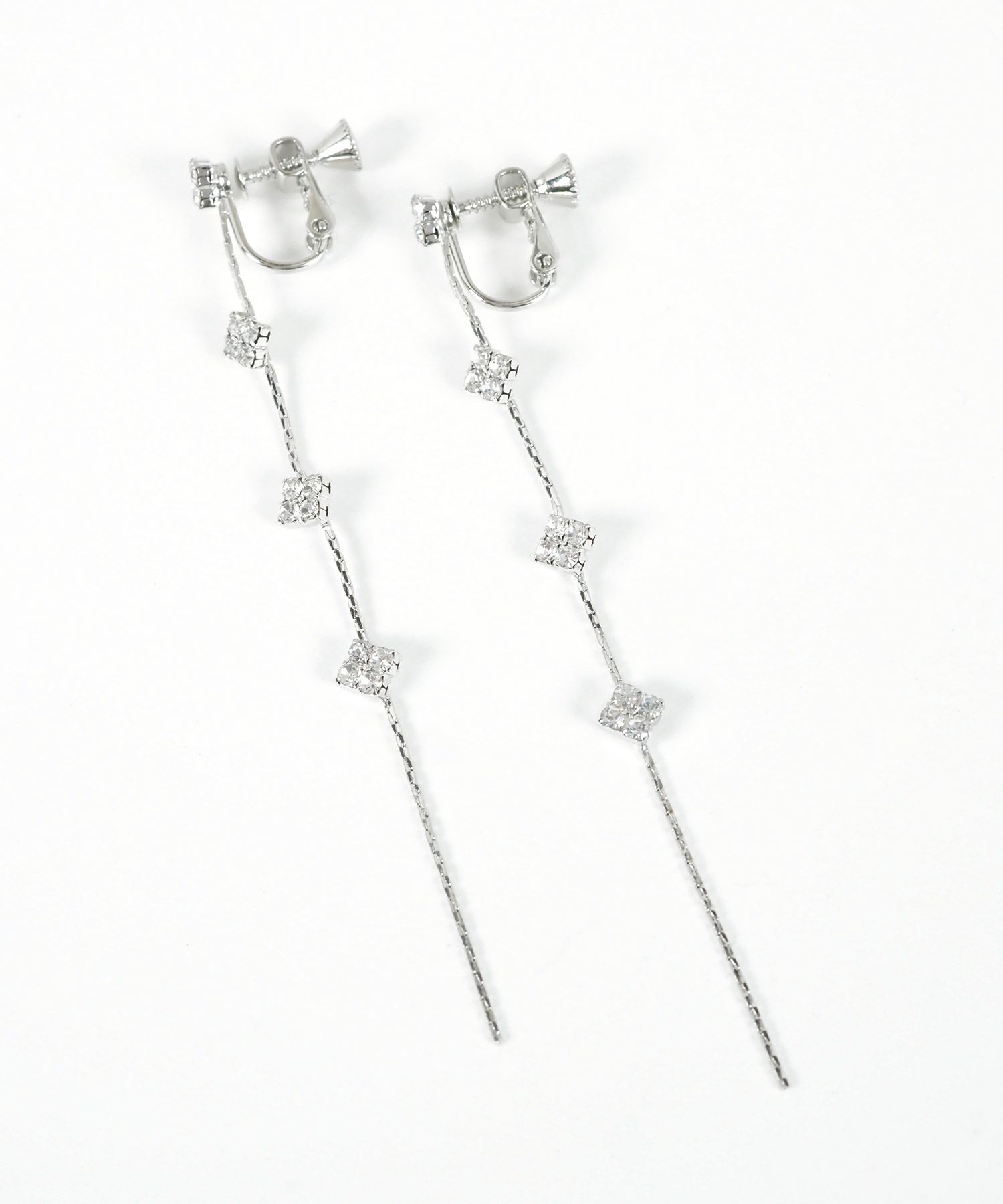 ダイヤストーンイヤリング