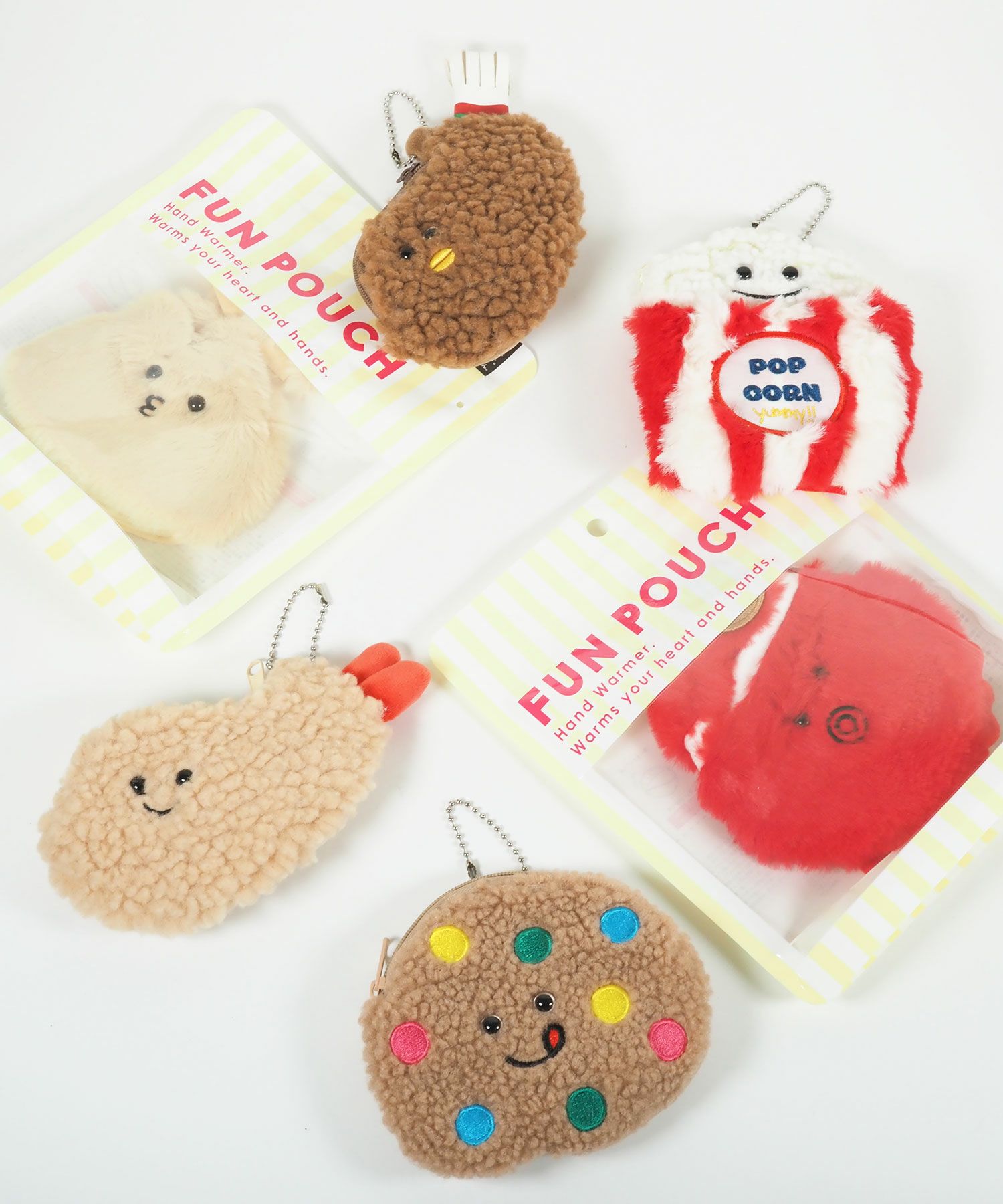 フードモチーフハンドウォーマー