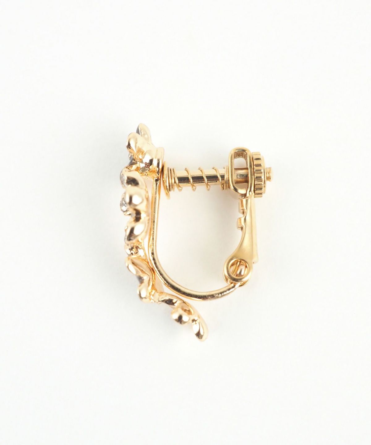 ４連フラワーIMFスプリングイヤリング