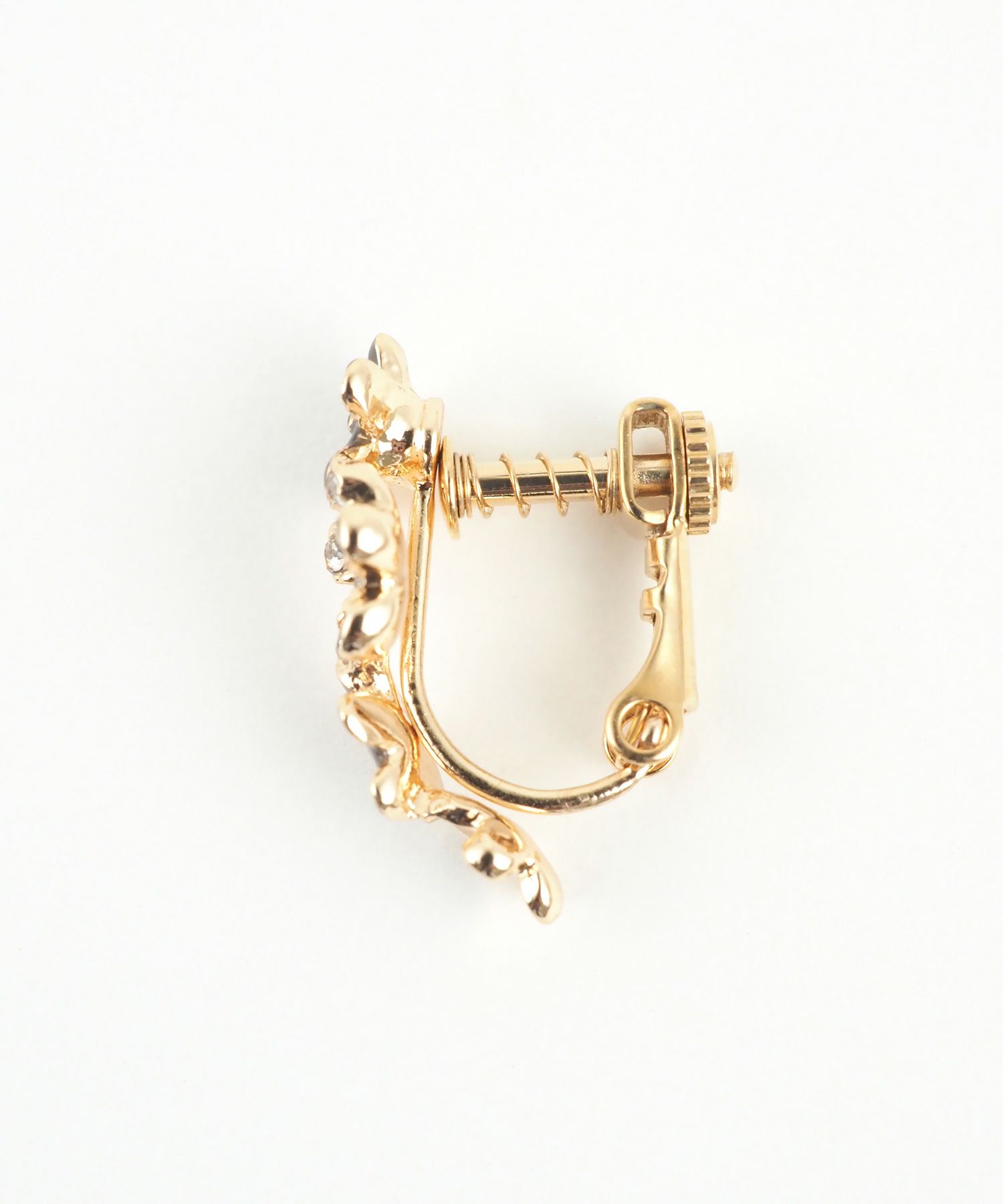 ４連フラワーIMFスプリングイヤリング