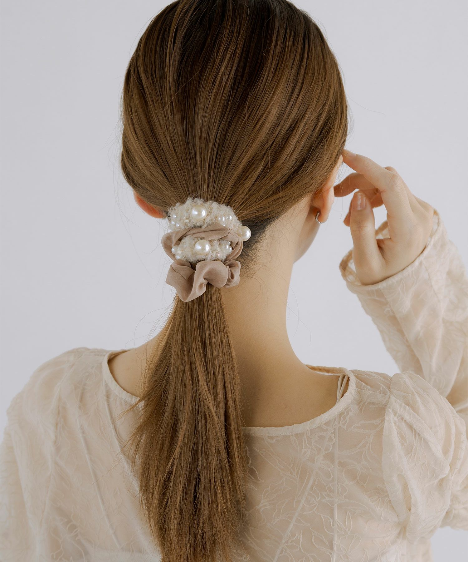 ミックスパールシフォンシュシュ