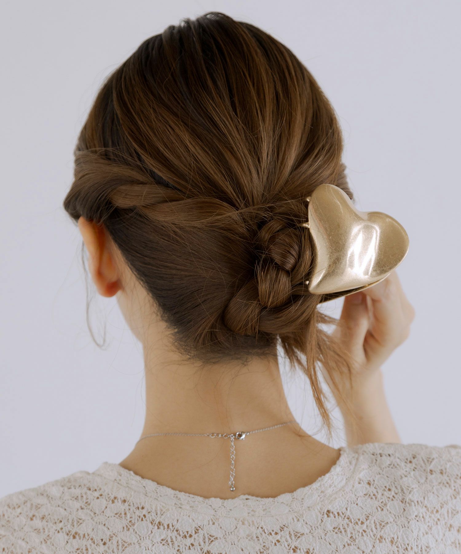 メタルハートバンスクリップ