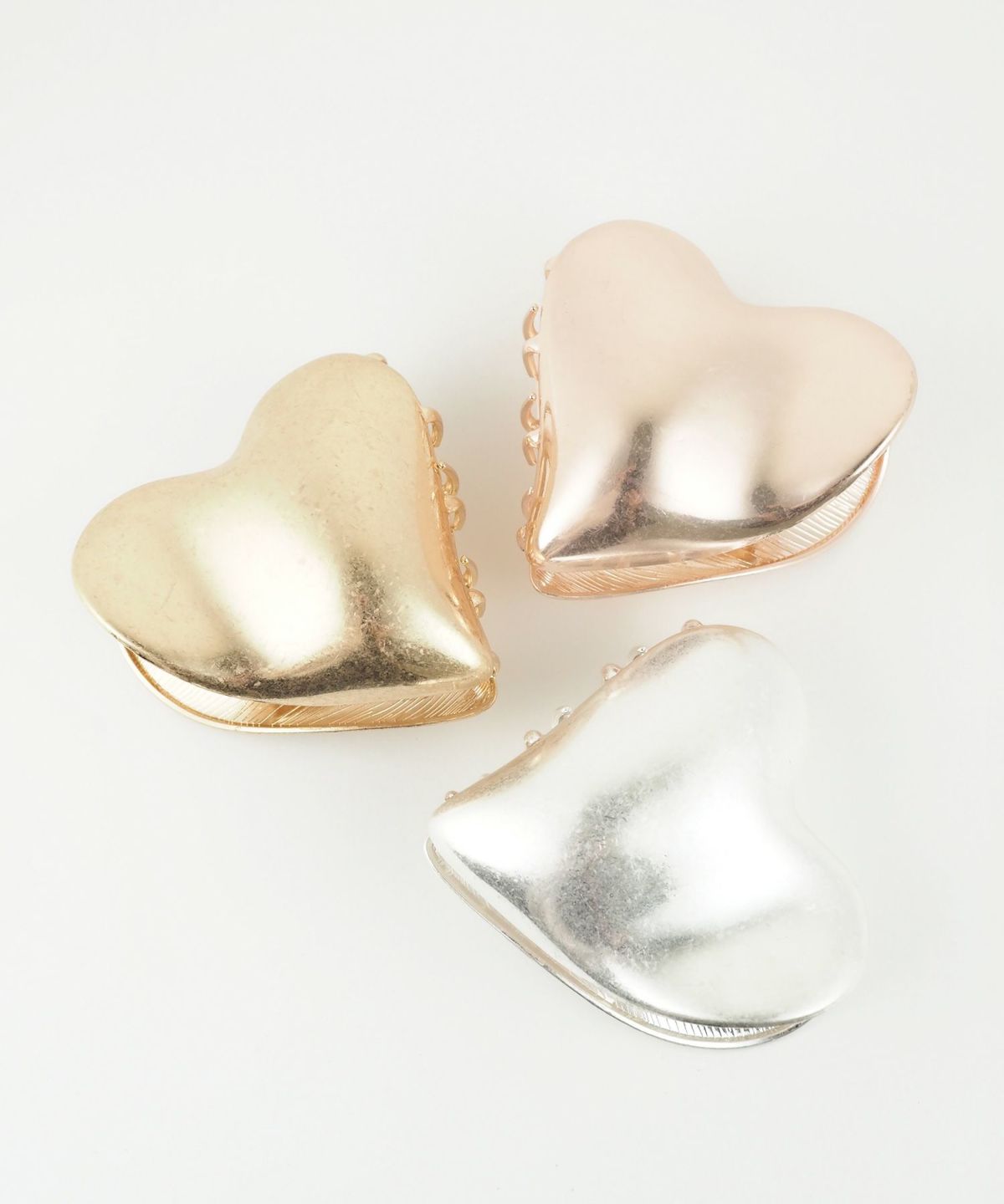 メタルハートバンスクリップ