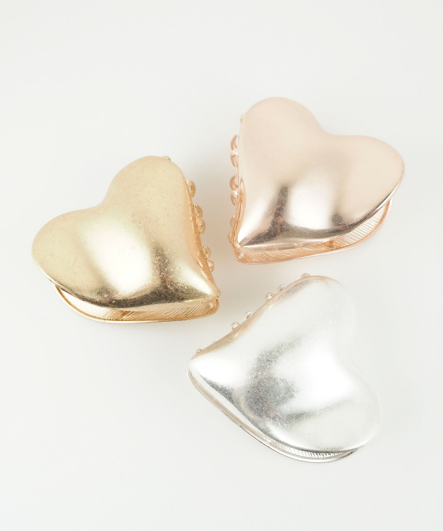 メタルハートバンスクリップ