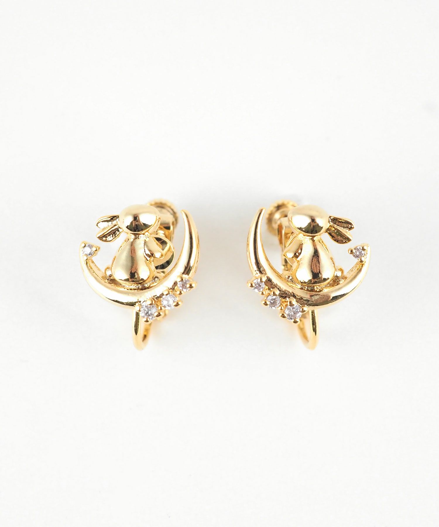 ルナラビットイヤリング【MUK shady sophy】