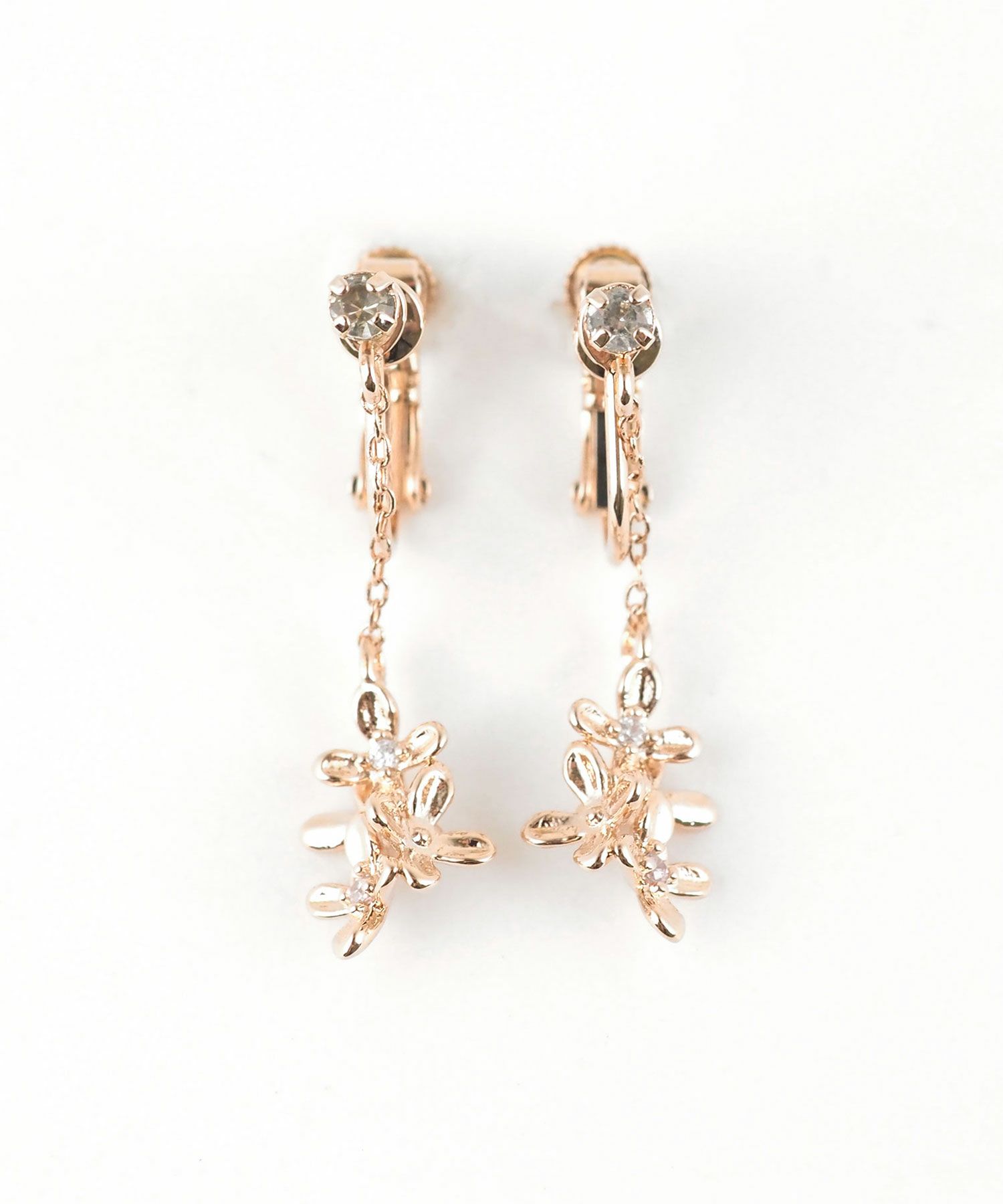 キンモクセイチェーンイヤリング【MUK shady sophy】