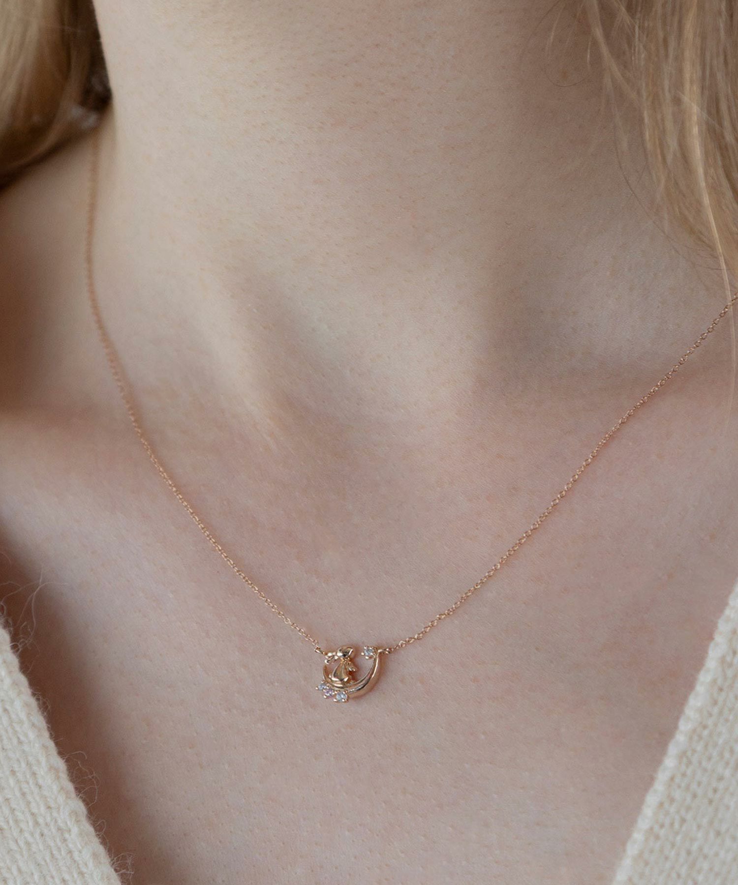 harmoe ネックレス ルナラビットネックレス【MUK shady sophy】 | 【公式】MUK ONLINE