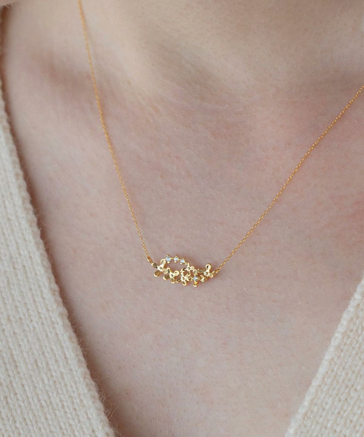 ミニキンモクセイネックレス【MUK shady sophy】