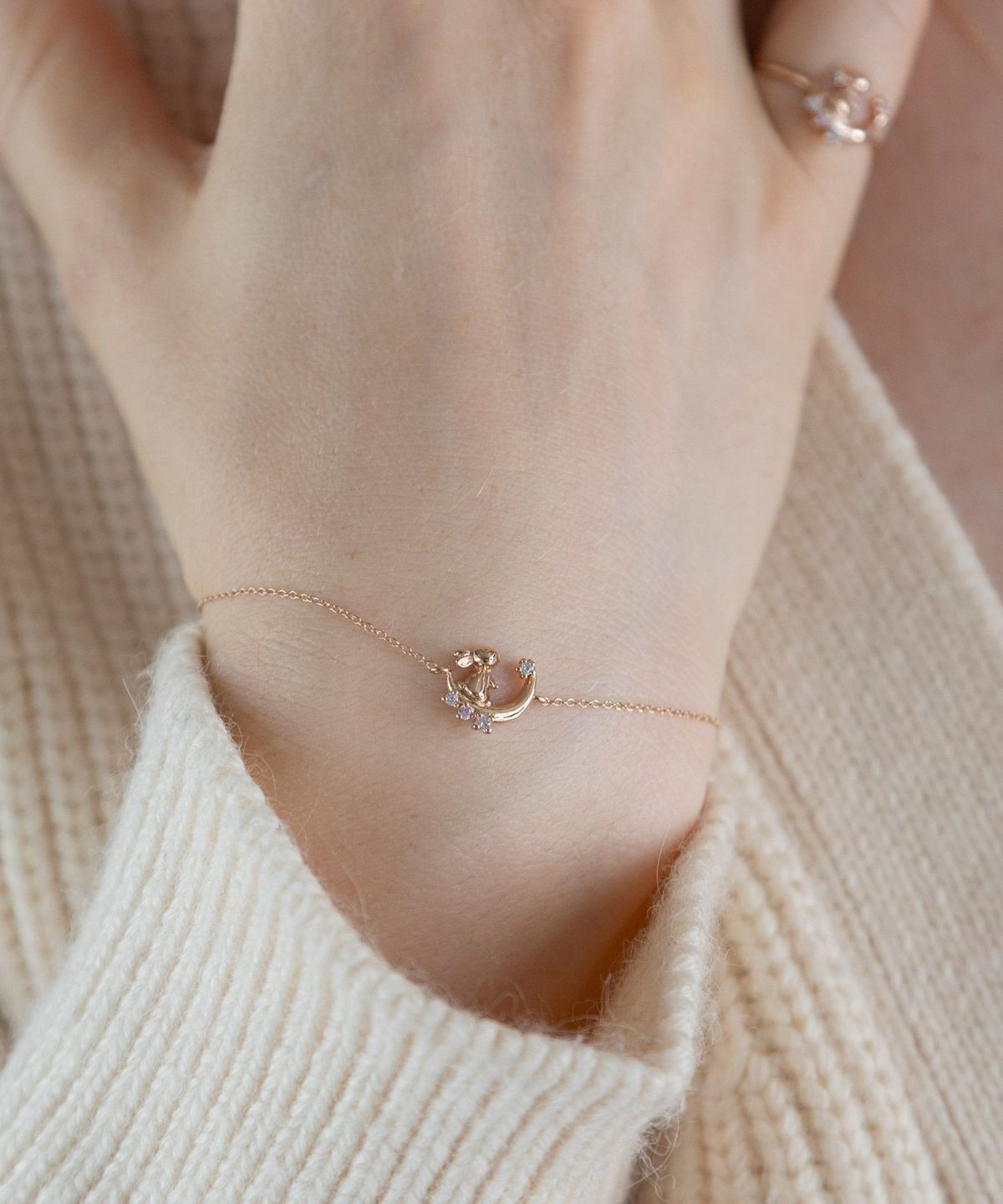 ルナラビットブレスレット【MUK shady sophy】