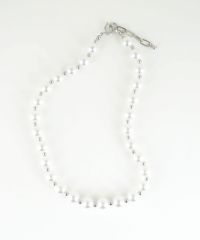 パール×メタルボールショートネックレス【MUK voyalibre】