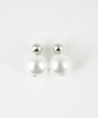 パール×メタルボールピアス【MUK voyalibre】