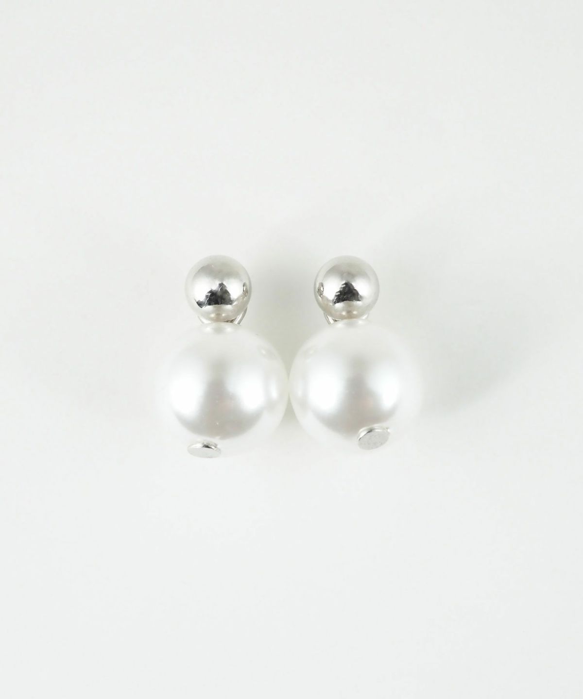 パール×メタルボールピアス【MUK voyalibre】