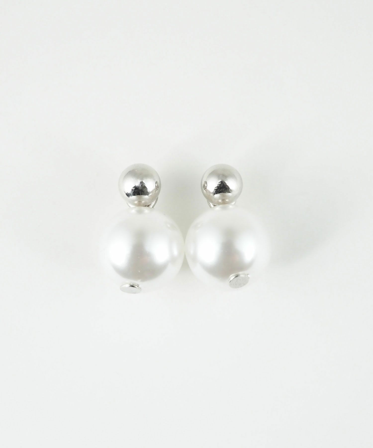 パール×メタルボールピアス【MUK voyalibre】