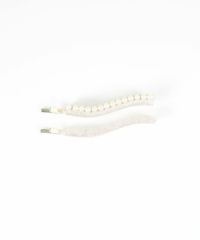 ラメウェーブラインパールセットピン