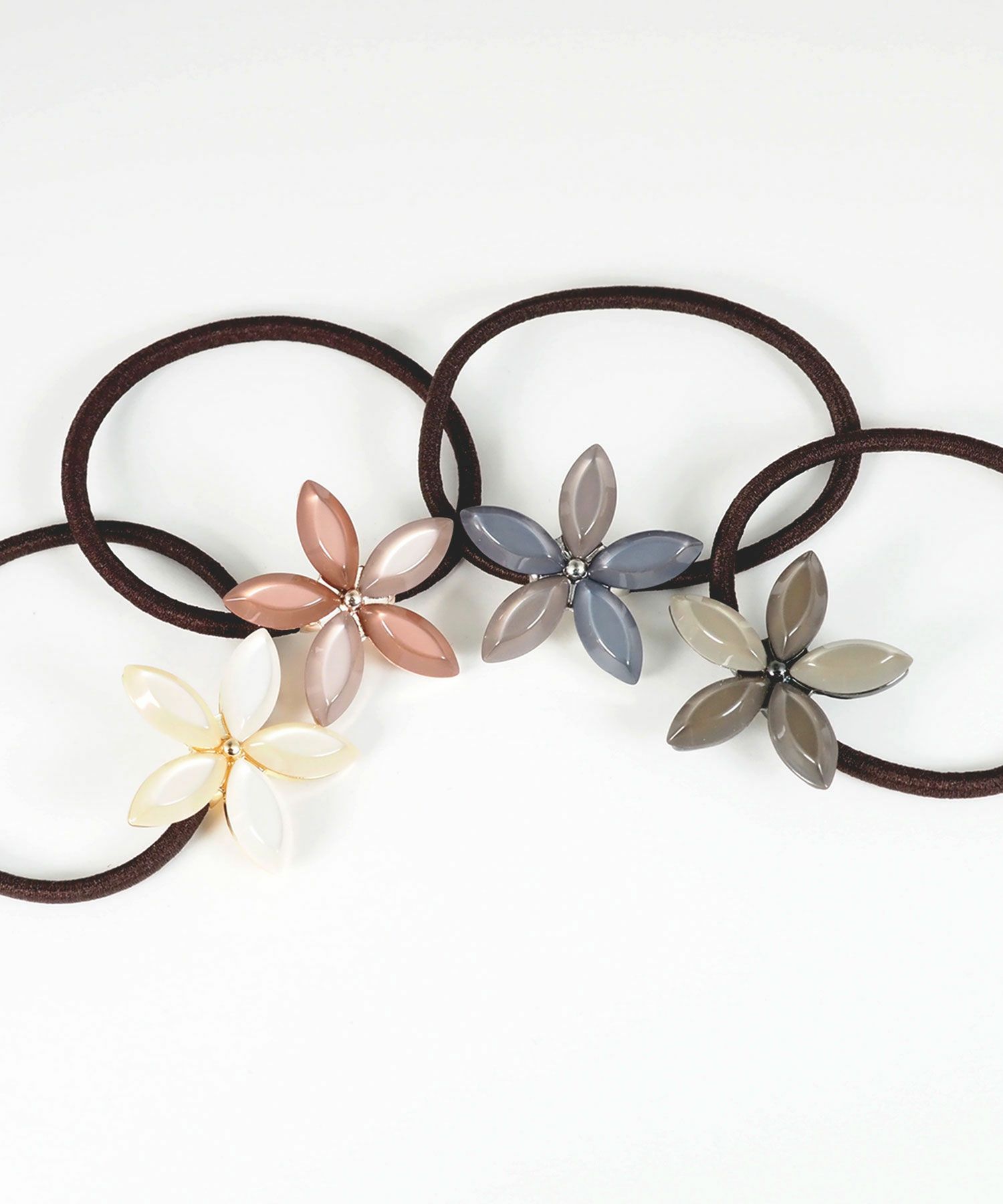 バイカラーフラワーポニー