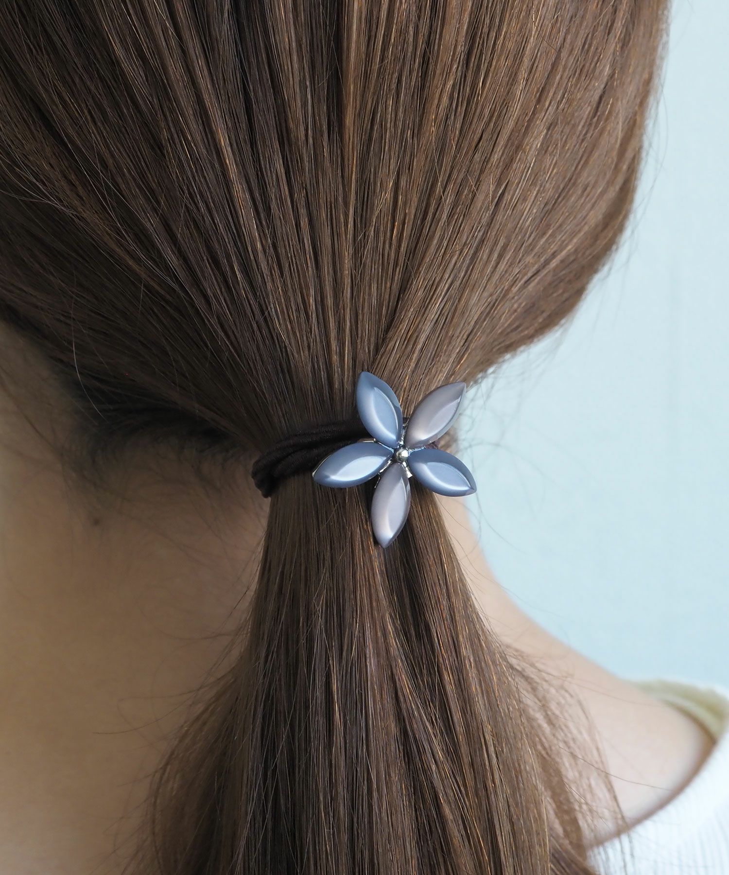 バイカラーフラワーポニー