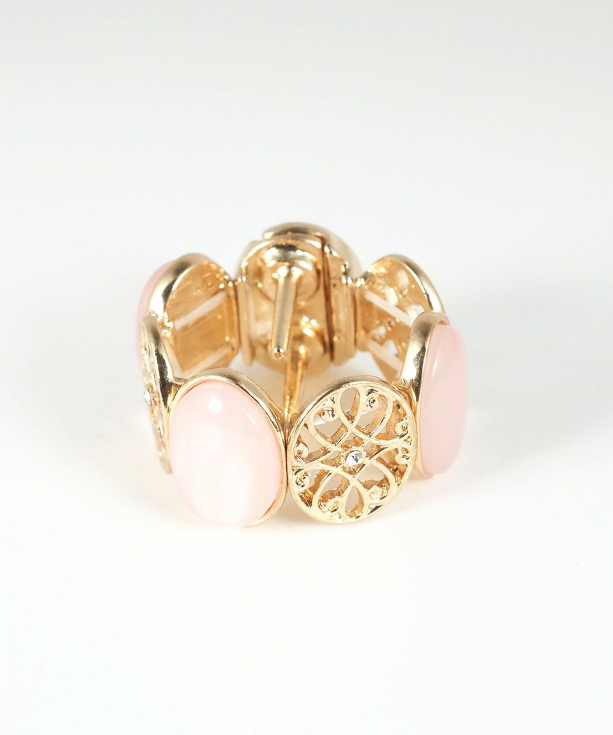 オーバルビジューレースへアリエル