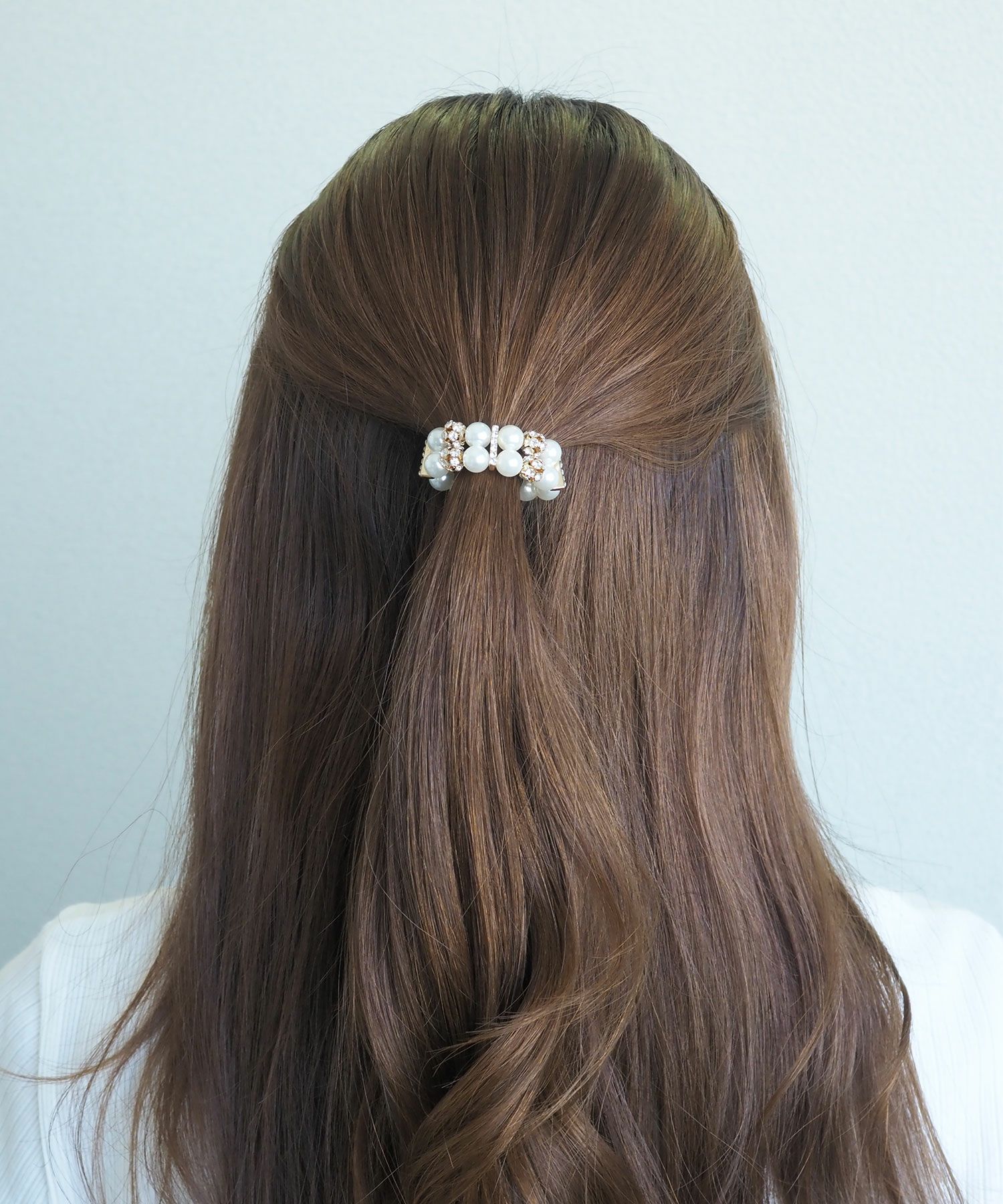 パールビジューボールミニへアリエル