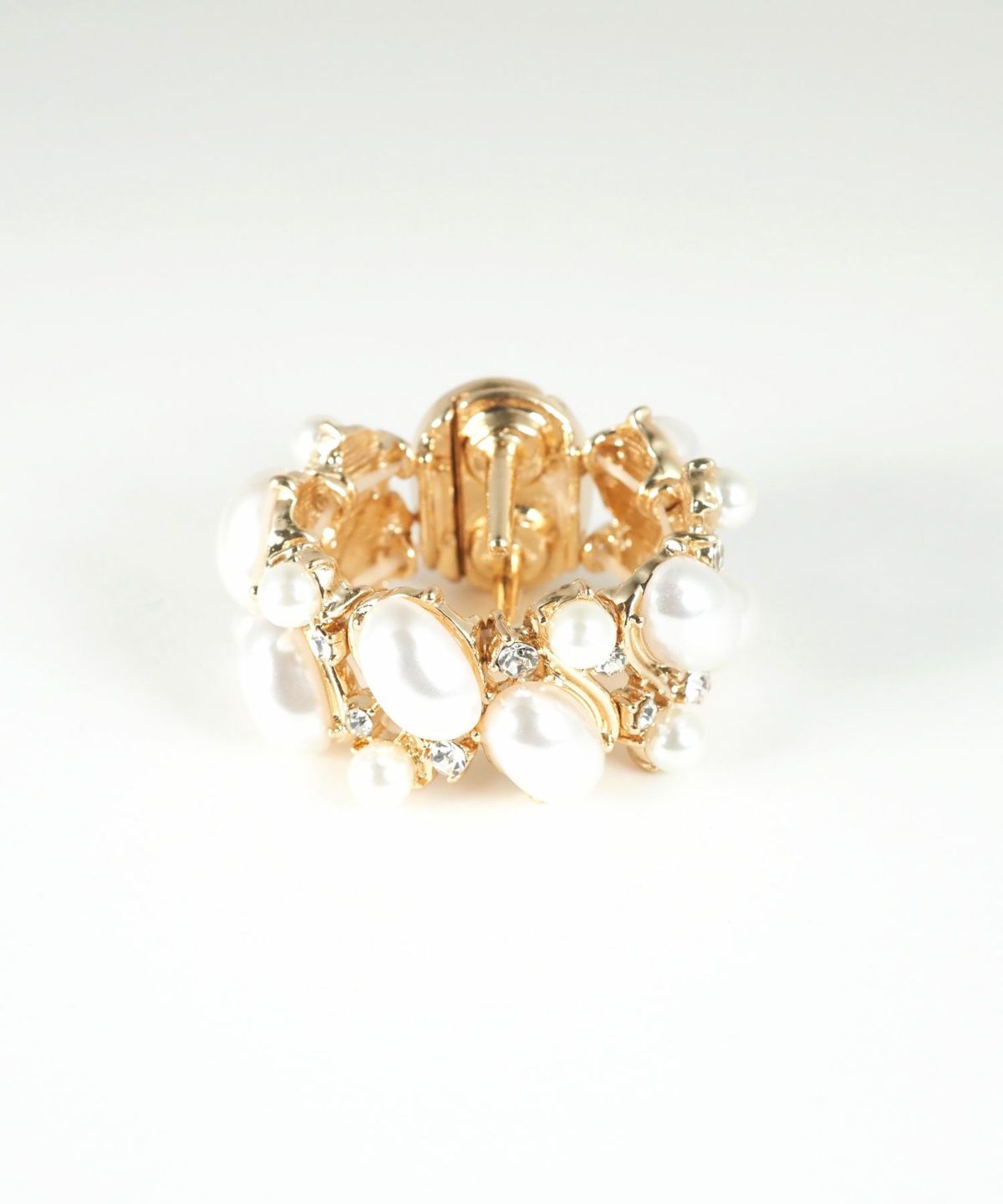 オーバルパールビジューミニへアリエル