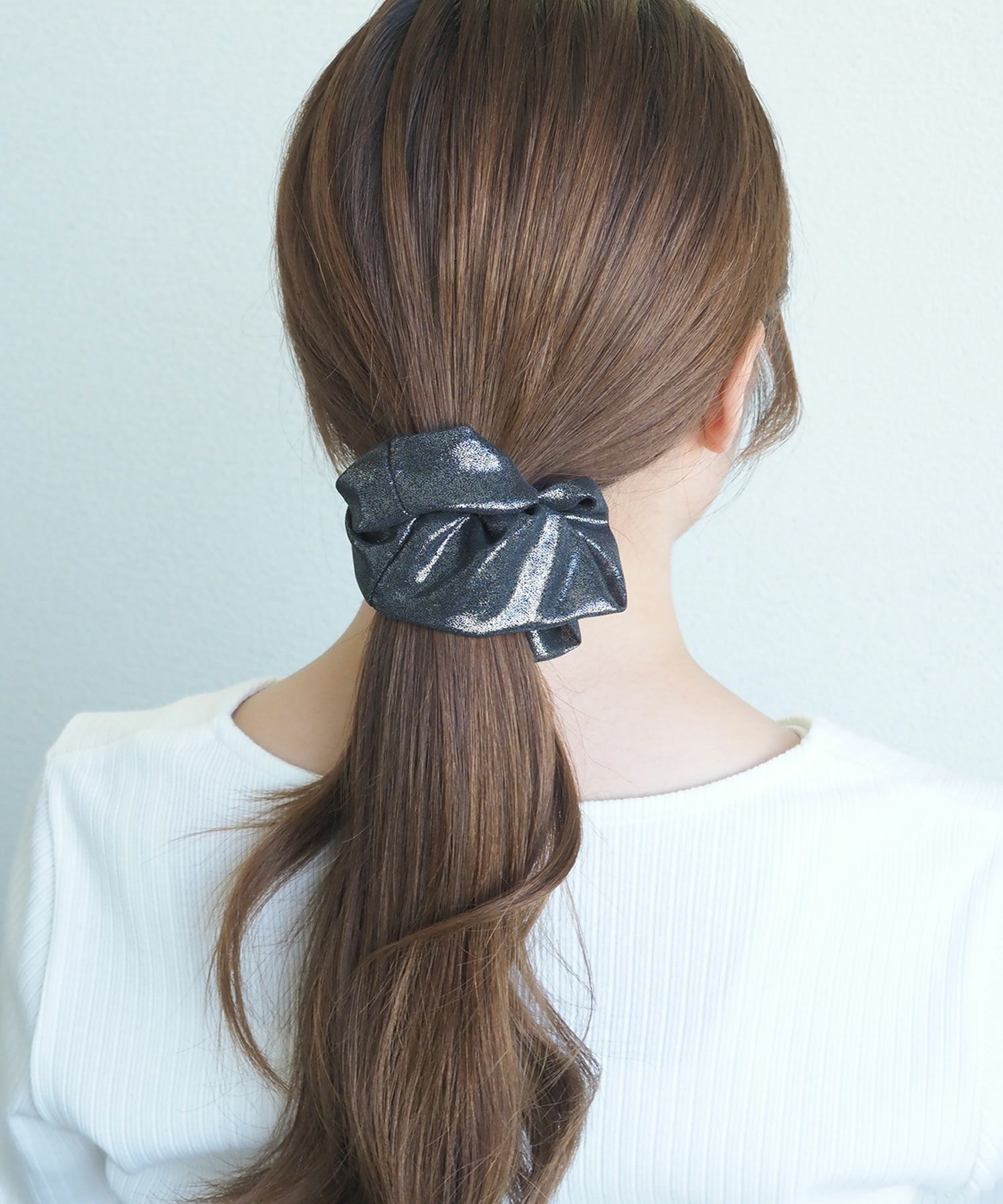 ラメオーガンジーシュシュット