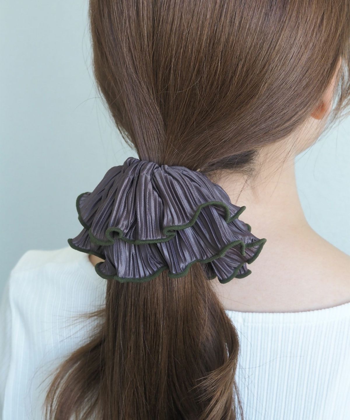 プリーツラインシュシュット