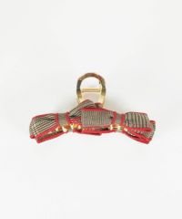 フチライングレンチェックバンスクリップ