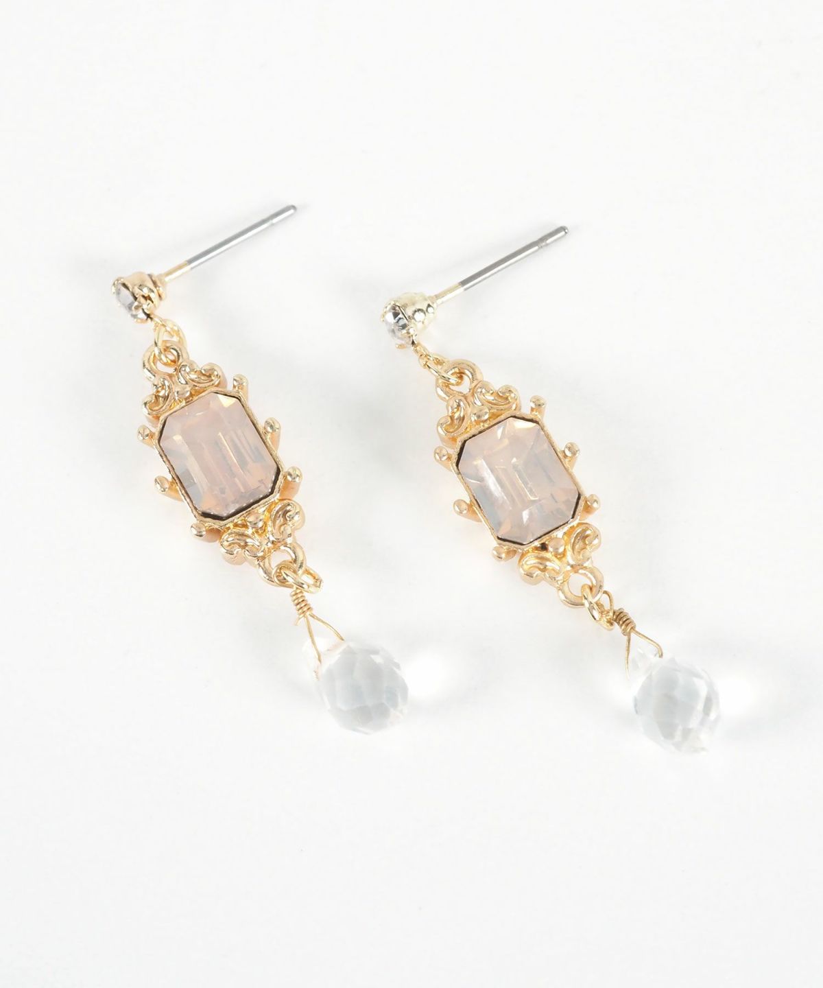 オーロラストーンピアス【Stella Aura】