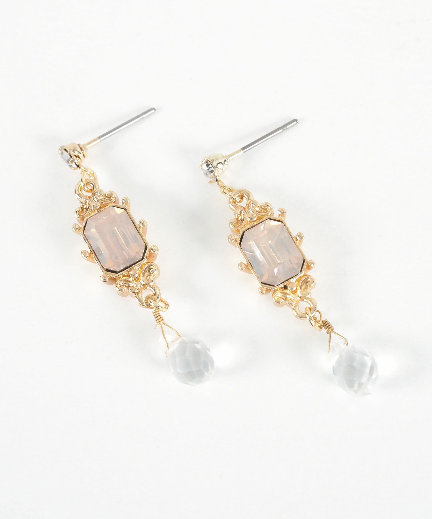 オーロラストーンピアス【Stella Aura】