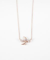 キュービックムーンネックレス【Stella Aura】