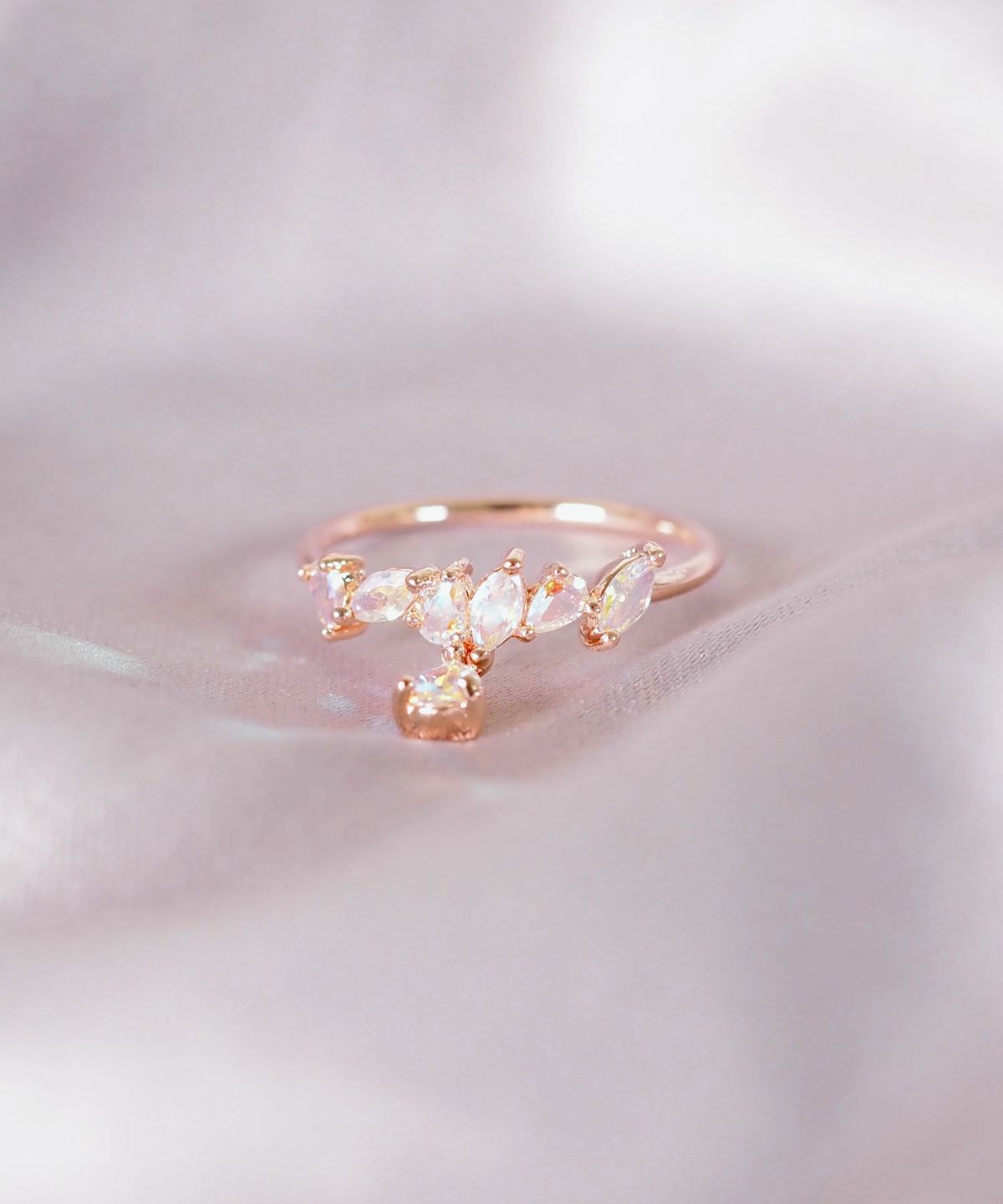 オーロラストーンリング【Stella Aura】