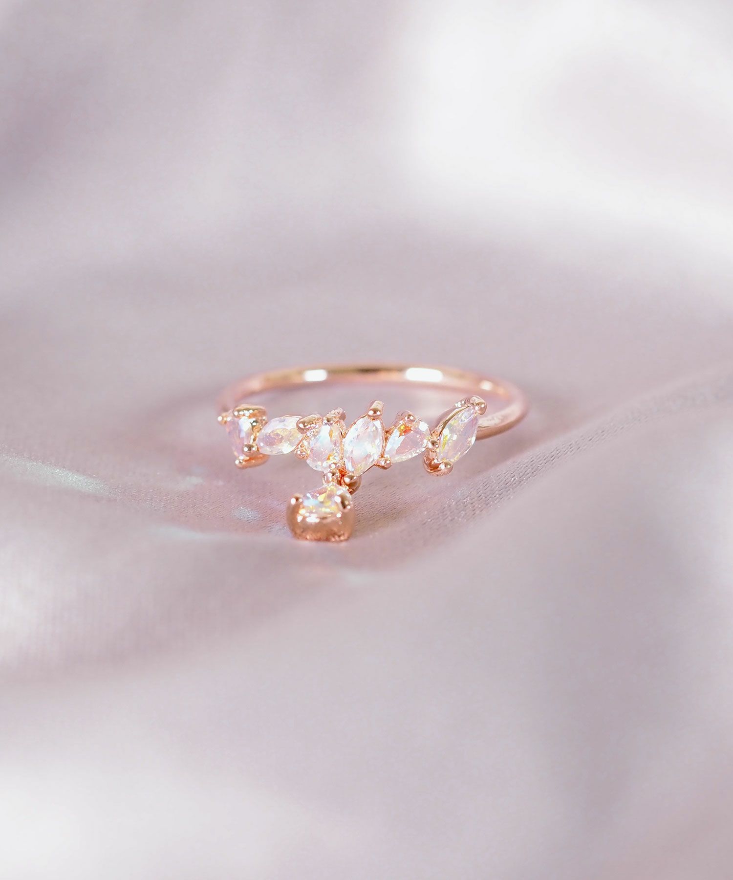 オーロラストーンリング【Stella Aura】