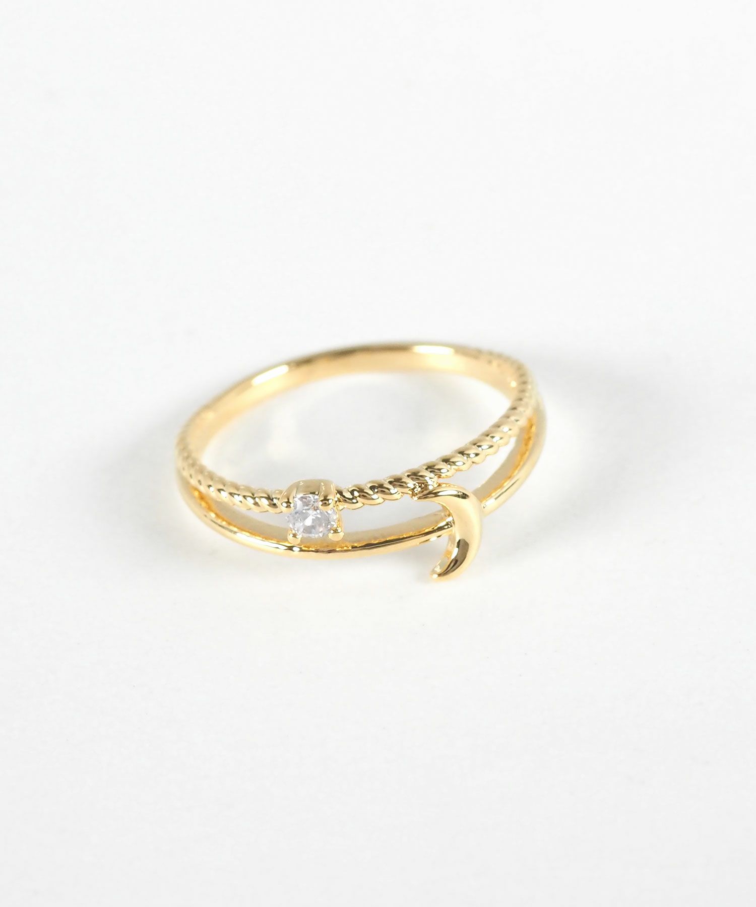 ルナキュービックリング【Stella Aura】