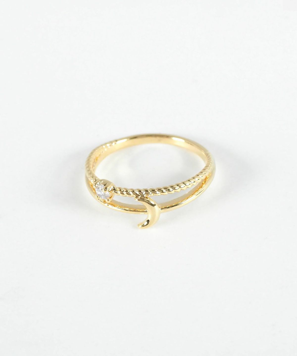 ルナキュービックリング【Stella Aura】