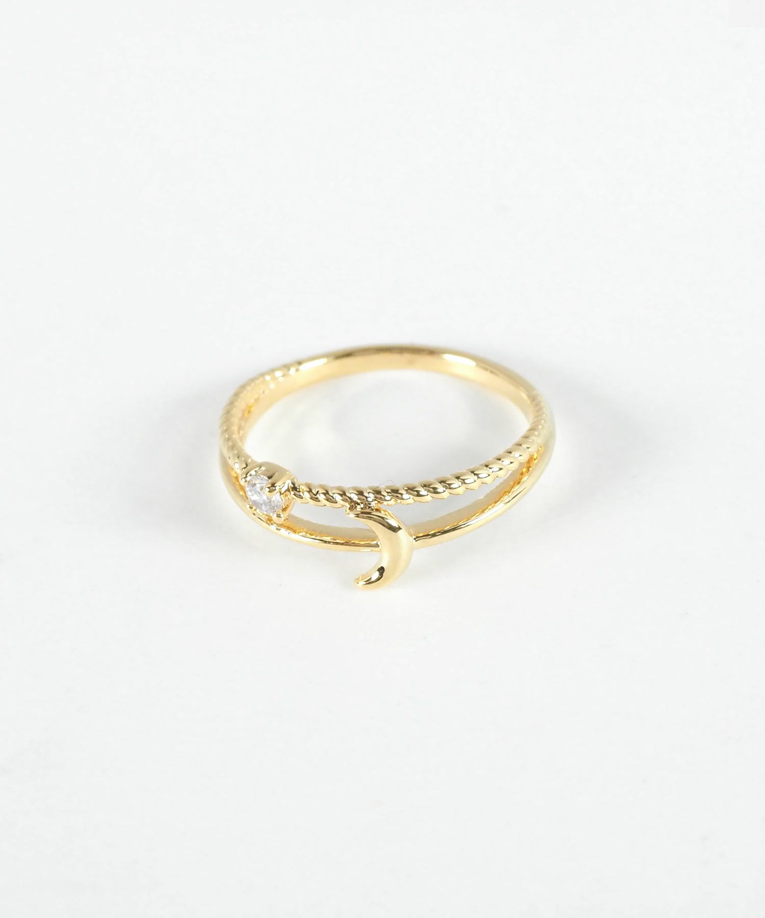 ルナキュービックリング【Stella Aura】